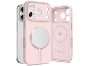 Tech-Protect Silicone MagSafe Case for iPhone 17 Pro - Pink