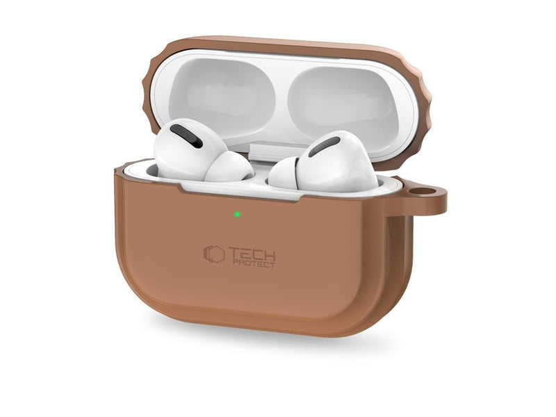 Tech-Protect Silicone Rope Case for Apple AirPods Pro 1/2 - Brown