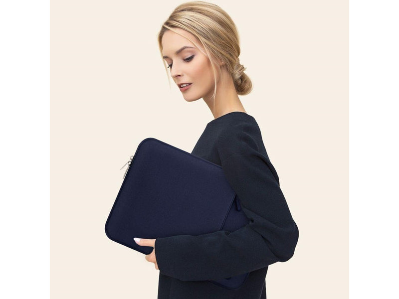 Tech-Protect Sleevy Laptop 13-14 Case - Navy Blue