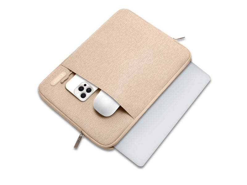 Tech-Protect Sleevy Laptop 15-16 Case - Beige