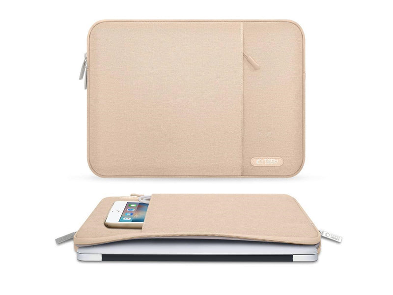 Tech-Protect Sleevy Laptop 15-16 Case - Beige
