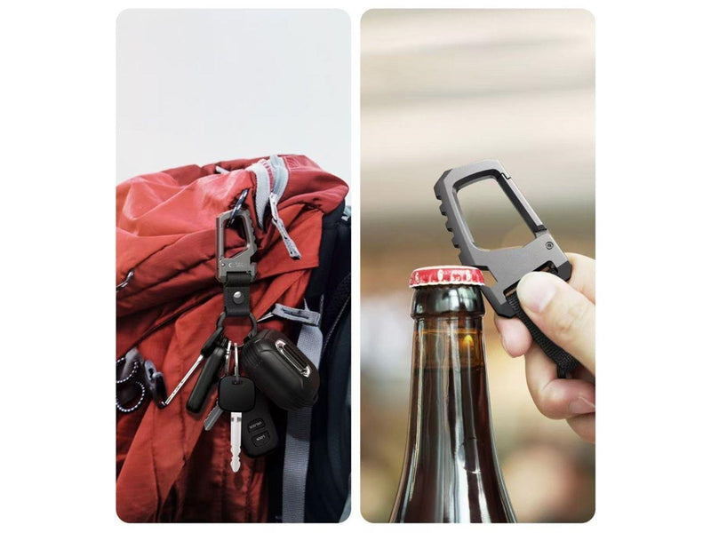 Tech-Protect  Slidelock Keychain - Black & Grey