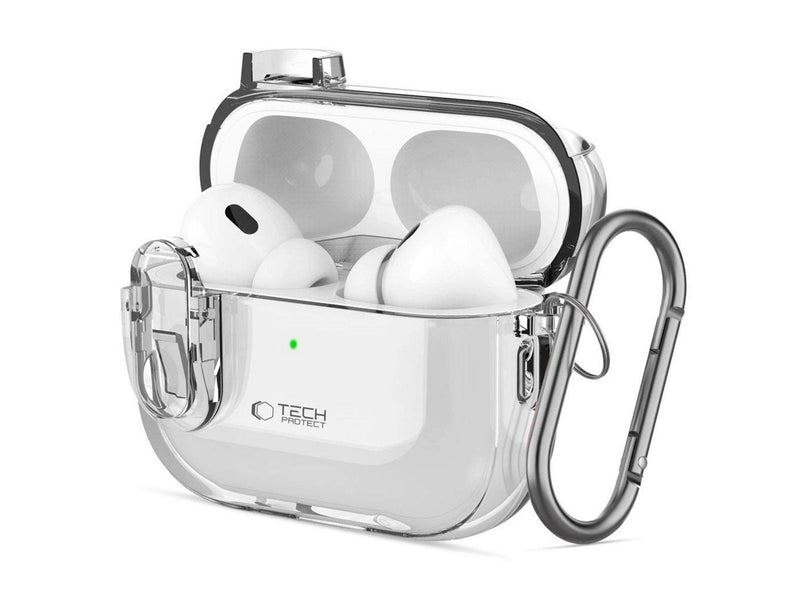 Tech-Protect  Slim Hook Case for AirPods 1/2 - Transparent