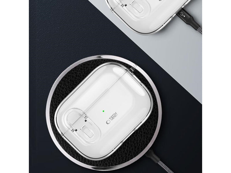 Tech-Protect  Slim Hook Case for AirPods 1/2 - Transparent