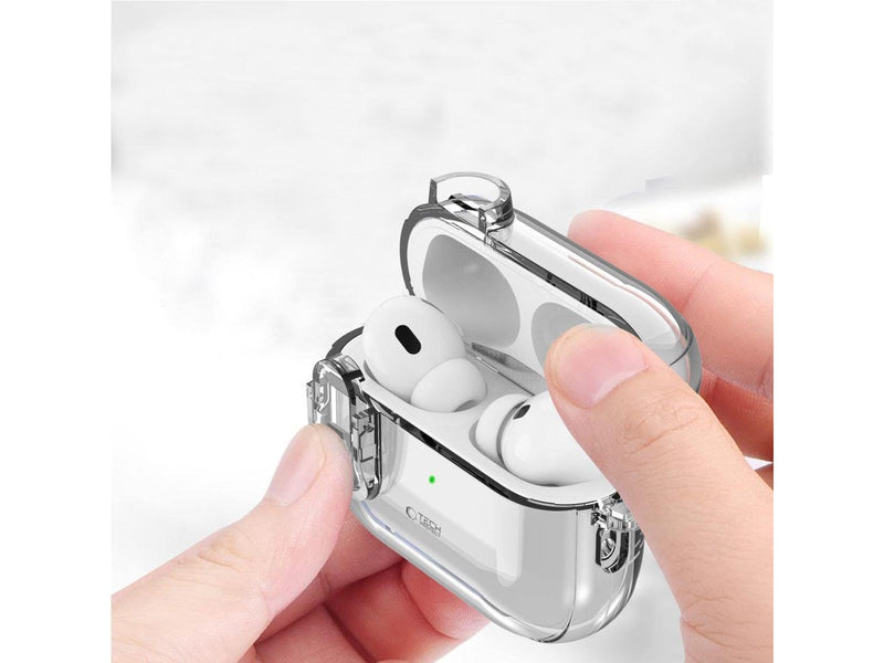 Tech-Protect  Slim Hook Case for AirPods 1/2 - Transparent
