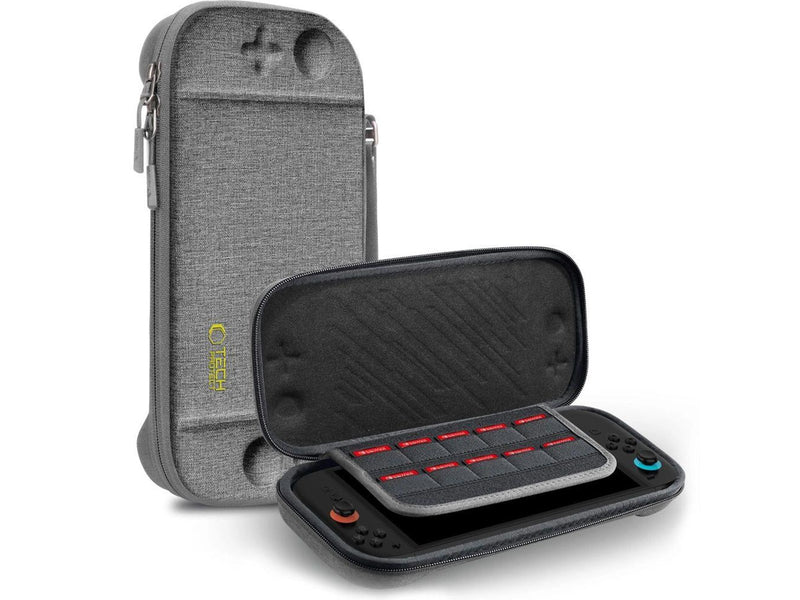 Tech-Protect Slim Pouch Case for Nintendo Switch 2 - Grey - Bag