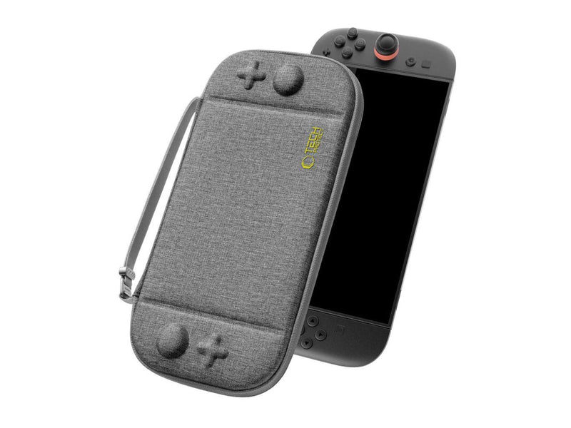 Tech-Protect Slim Pouch Case for Nintendo Switch 2 - Grey - Bag