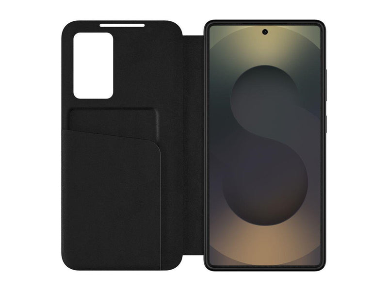 Tech-Protect Smart Wallet Case for Samsung Galaxy S25 FE - matt black