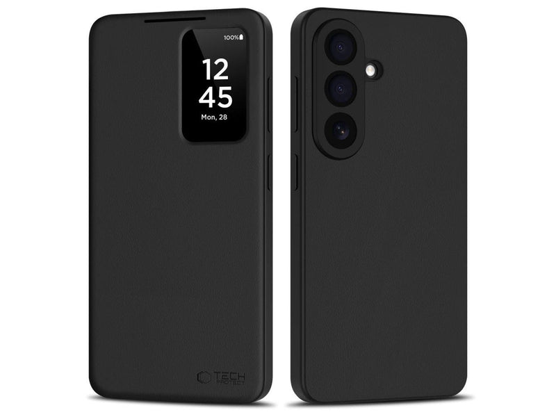 Tech-Protect Smart Wallet Case for Samsung Galaxy S26 - Black