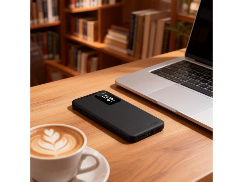 Tech-Protect Smart Wallet Case for Samsung Galaxy S26 - Black