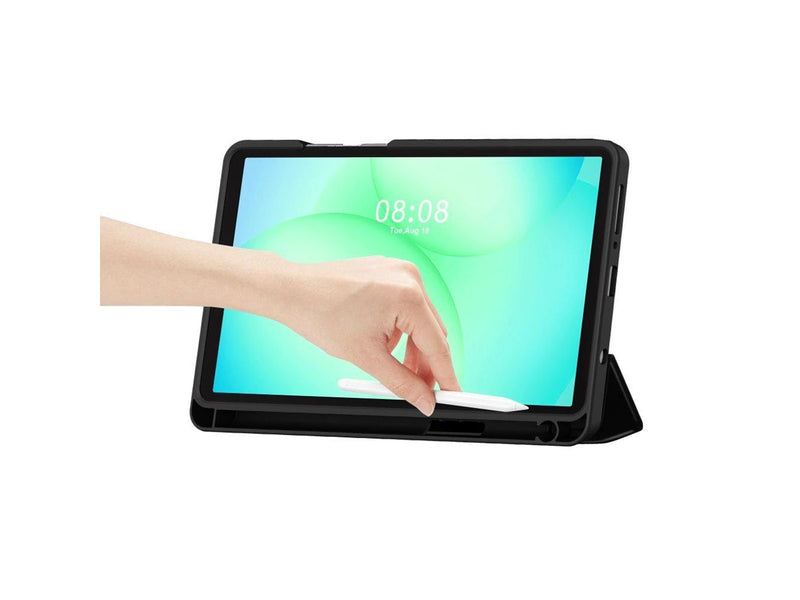 Tech-Protect SmartCase Pen Case for Samsung Galaxy Tab A9+ / A11+ Plus 11.0 X210 / X215 / X216 / X230 / X235 / X236 - Black