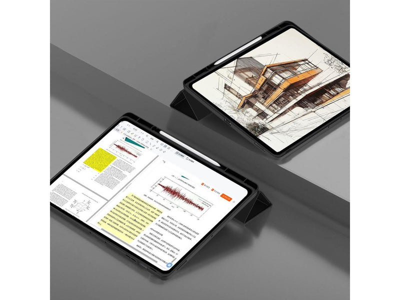 Tech-Protect  SmartCase Pen for Samsung Galaxy Tab S10 FE+ 13.1 X620 / X626B - Black