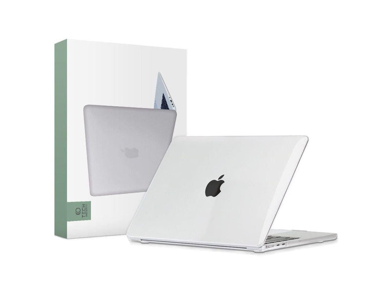 Tech-Protect SmartShell Case for MacBook Air 13" M2 / M3 / 2022-2024 - Transparent