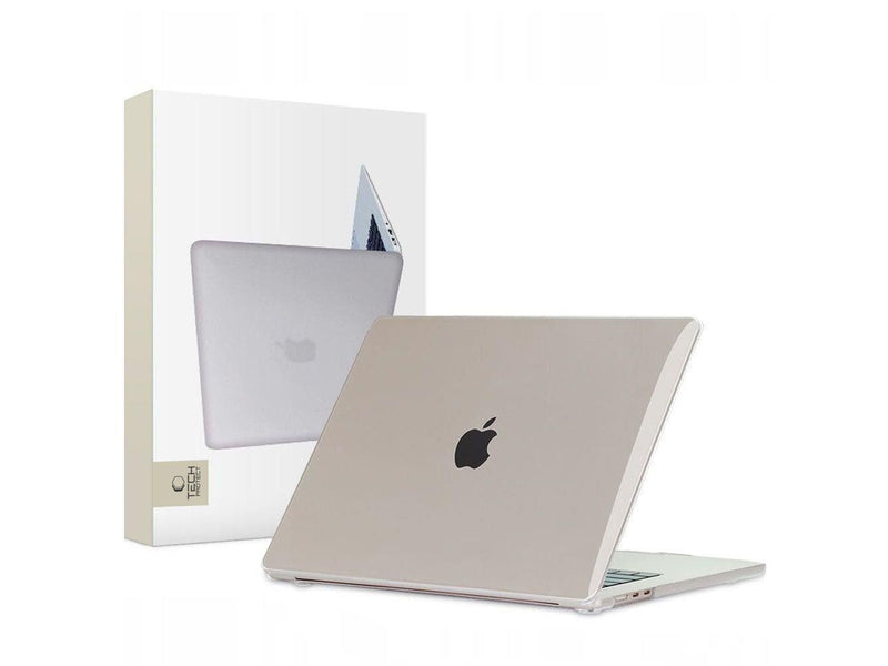 Tech-Protect SmartShell Case for MacBook Air 15" M2 / M3 / 2023-2024 - Transparent