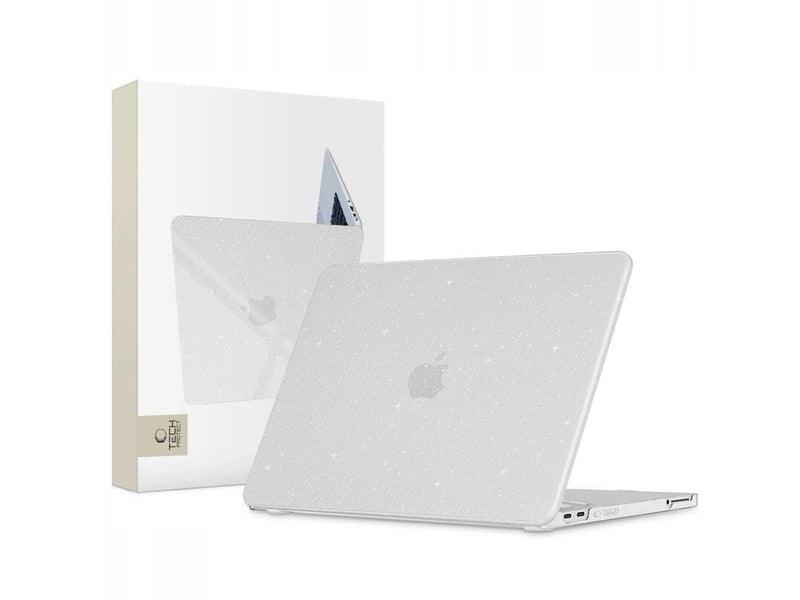 Tech-Protect SmartShell Case for MacBook Neo 13" 2026 -Transparent Glitter