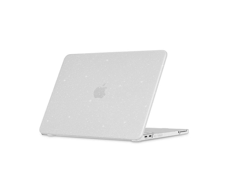 Tech-Protect SmartShell Case for MacBook Neo 13" 2026 -Transparent Glitter