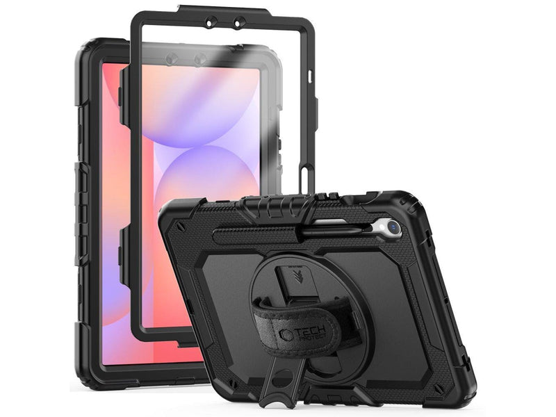 Tech-Protect  Solid360 Case for Samsung Galaxy Tab S9 FE 10.9" X510 / X516B - Black