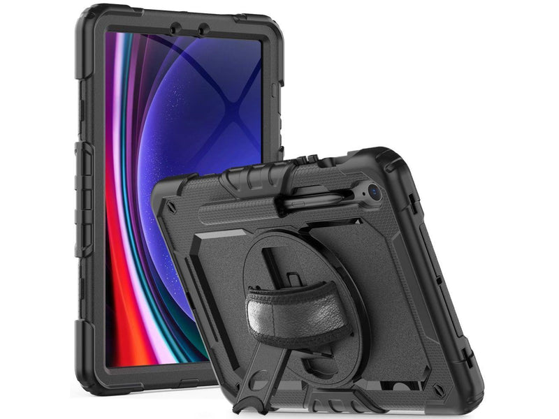 Tech-Protect  Solid360 Case for Samsung Galaxy Tab S9 FE 10.9" X510 / X516B - Black