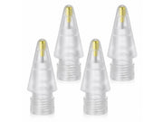 Tech-Protect Stylus Tips 4-Pack Interchangeable Tips for Apple Pencil - Transparent