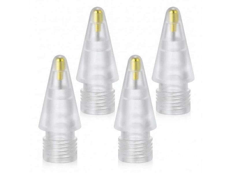 Tech-Protect Stylus Tips 4-Pack Interchangeable Tips for Apple Pencil - Transparent