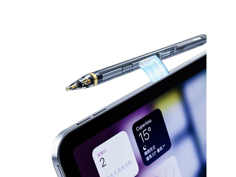 Tech-Protect Stylus Tips 4-Pack Interchangeable Tips for Apple Pencil - Transparent