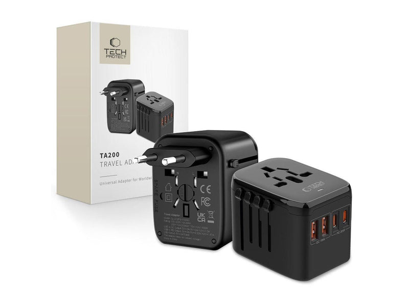 Tech-Protect  TA200 EU / UK / US / AU - black