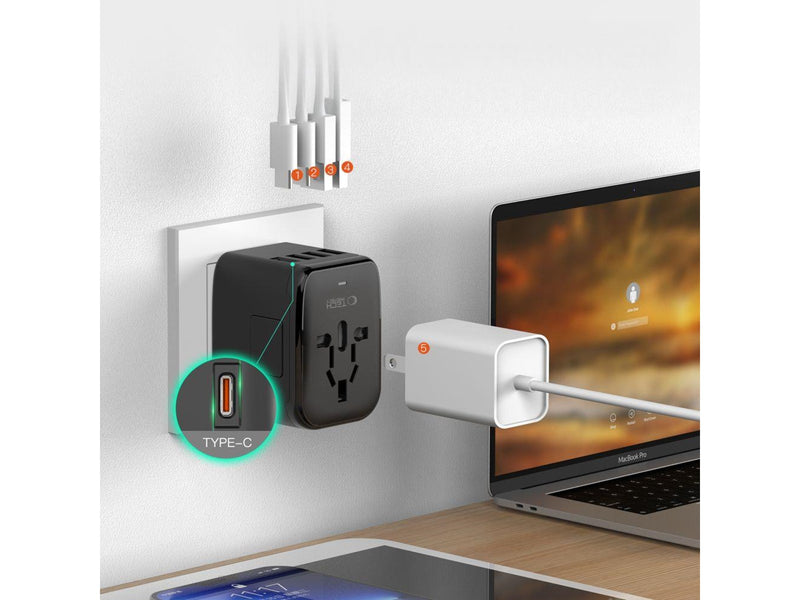 Tech-Protect  TA200 EU / UK / US / AU - black