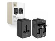 Tech-Protect TA300 Travel Adapter EU/UK/AU - Black