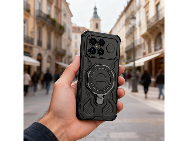 Tech-Protect TacticStand MagSafe Case for Xiaomi Poco F8 Ultra - Black
