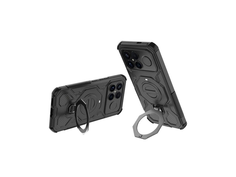 Tech-Protect TacticStand MagSafe Case for Xiaomi Poco F8 Ultra - Black