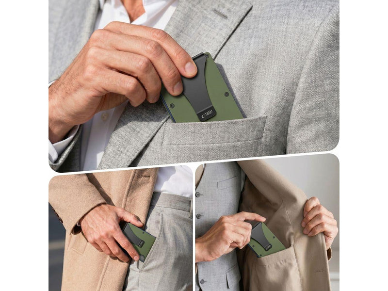 Tech-Protect  Thorn RFID Wallet - Green