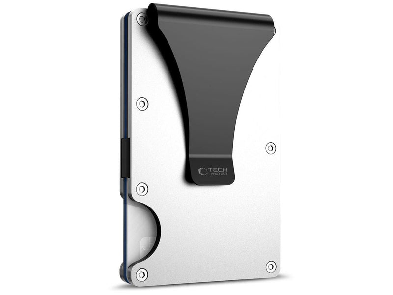 Tech-Protect Thorn RFID Wallet - Silver
