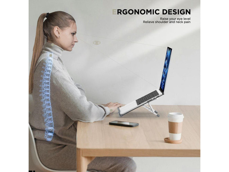 Tech-Protect ULS300 Laptop Stand - Silver