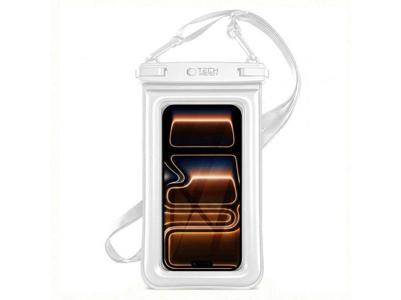 Tech-Protect UWC7 6.9" Waterproof Case - White