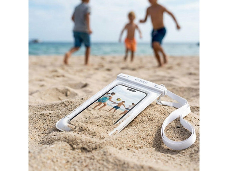 Tech-Protect UWC7 6.9" Waterproof Case - White