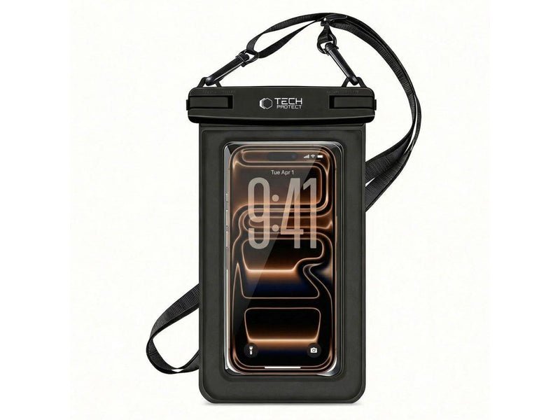 Tech-Protect UWC7 Waterproof Case 6.9" - Black