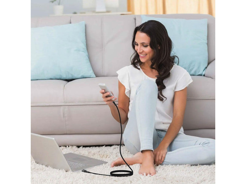 Tech-Protect UltraBoost DNA USB-C PD100W/5A 200 cm Cable - Grey