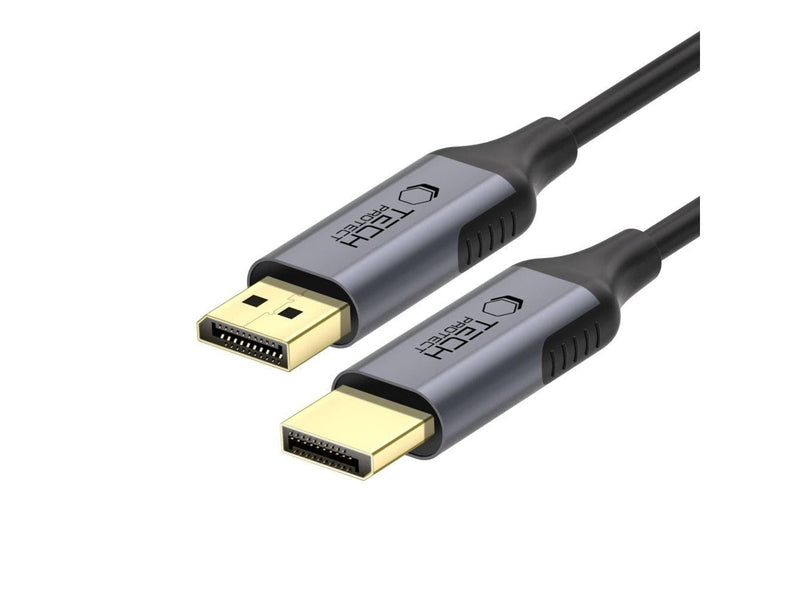 Tech-Protect UltraBoost DisplayPort to DisplayPort 1.4 4K 60Hz 2m Cable - Black