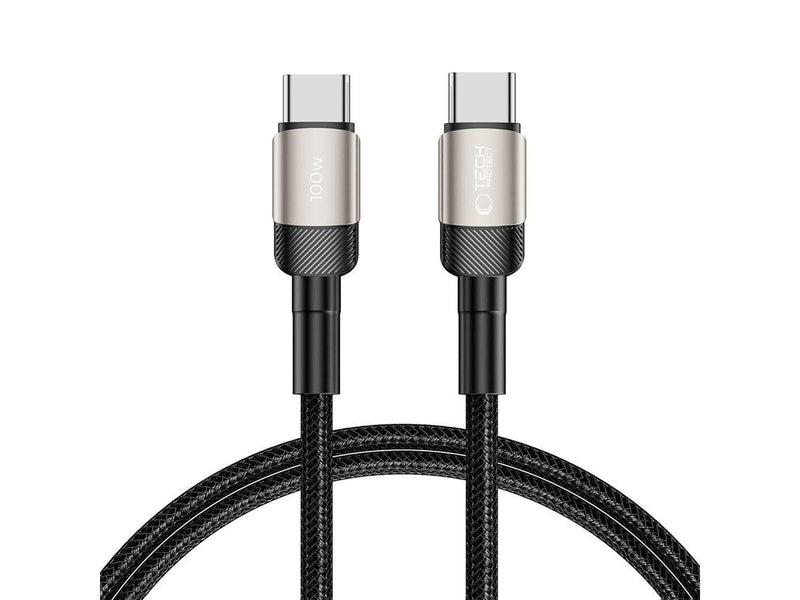 Tech-Protect  UltraBoost Evo Cable USB-C / USB-C PD 100W 5A 1m - Titanium