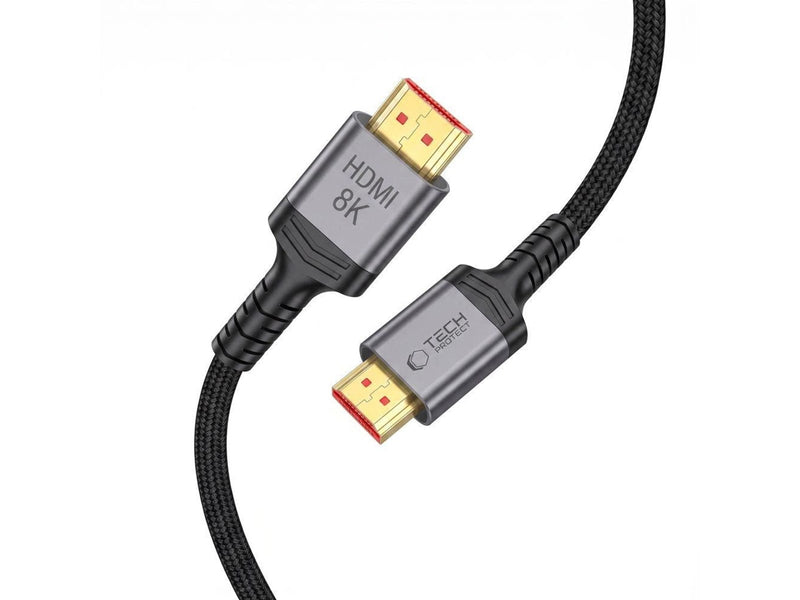 Tech-Protect  UltraBoost HDMI 2.1 4K 120HZ / 8K 60HZ 200cm Cable - Black