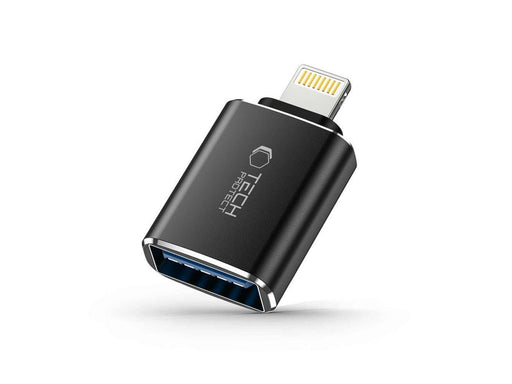 Tech-Protect UltraBoost Lightning (Male) / USB-A ( USB-Hubs - 1 - Schwarz