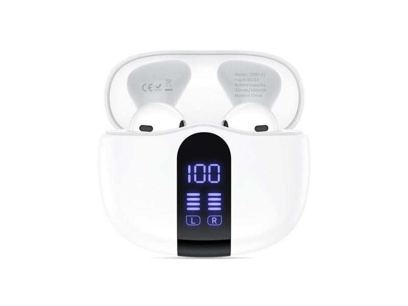 Tech-Protect UltraBoost TWS Core G2 Headphones - White