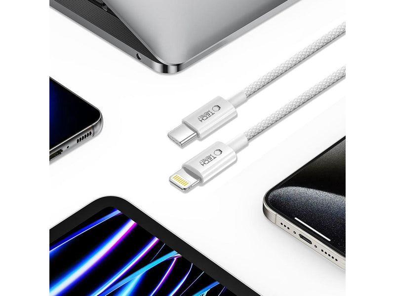 Tech-Protect UltraBoost USB-C / Lightning PD27W/3A Cable 200 cm - Grey