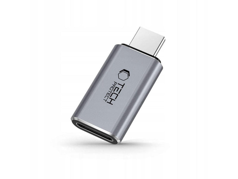 Tech-Protect UltraBoost USB-C (Male) / Lightning (Female) Adapter - Grey USB-Hubs - USB 3.0 - 1 - Grau