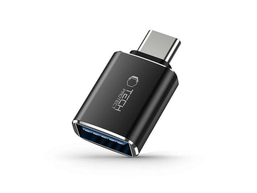 Tech-Protect UltraBoost USB-C (Male) / USB-A (Female) OTG Adapter - Black USB-Hubs - 1 - Schwarz