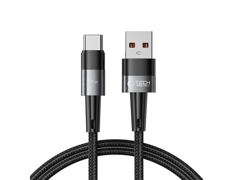 Tech-Protect UltraBoost USB-C / USB-C 66W 6A 1m Cable - Grey