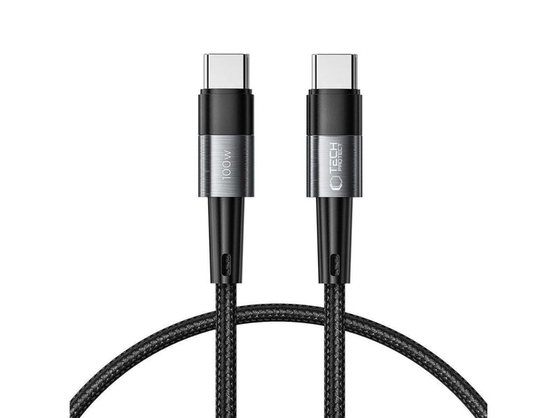 Tech-Protect UltraBoost USB-C / USB-C PD 100W 5A 0.25m Cable - Grey