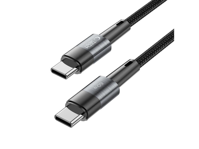 Tech-Protect UltraBoost USB-C / USB-C PD 60W 3A 0.25m Cable - Grey