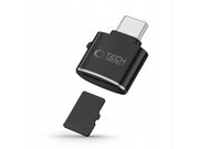 Tech-Protect UltraBoost microSD card reader adapter with USB-C - black