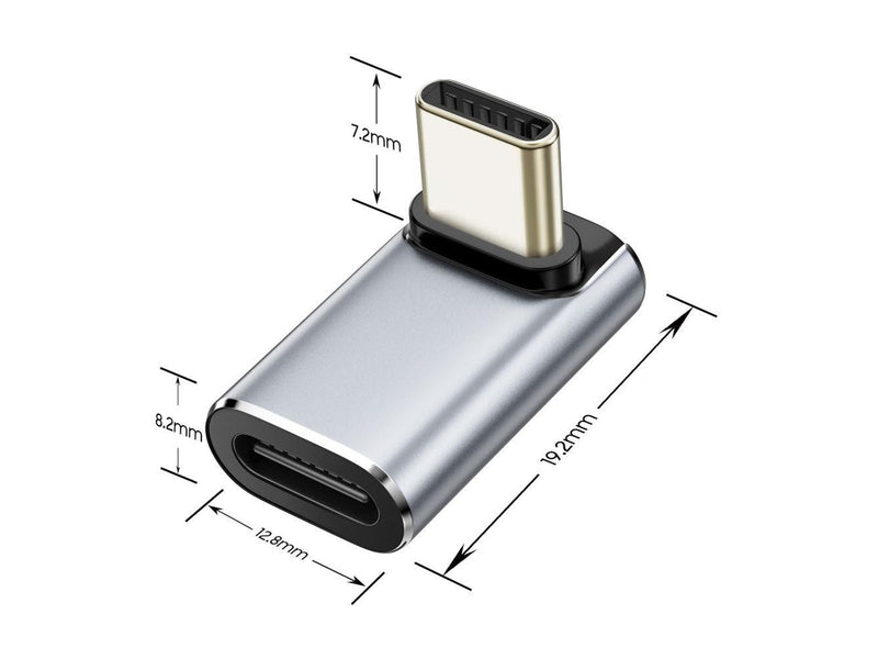 Tech-Protect Ultraboost AA02 USB-C Angle Adapter - Grey